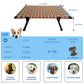Folding Elevated Cat & Dog Bed | All Seasons Comfort with Breathable Nylon Mesh I Anti-Skid & Waterproof